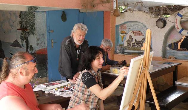 U sklopu Županijskih danas u Banju na otoku Pašmanu od 29. travnja do 4. svibnja odvija se Međunarodna likovna kolonija Banj 2013., koja se ove godine održava za redom već po četvrti put