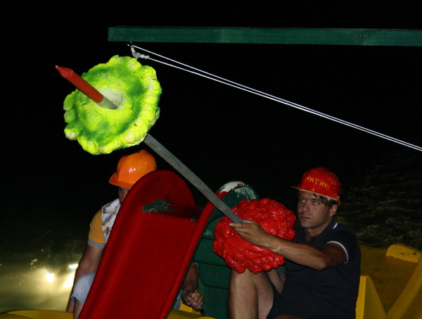 Biograd na Moru: 1. Morska alga 8. kolovoza 2009, Foto: Mladen Malik