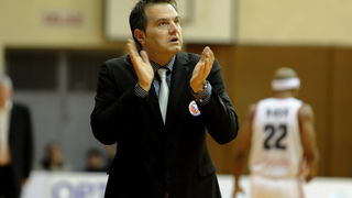 Sibenik, 240212.
Dvorana Baldelin.
Utamica 18 kola  A1 lige Jolly JBS Sibenik -Zadar.
Na slici: Hrvoje Vlasic trener.
Foto: Niksa Stipanicev / CROPIX