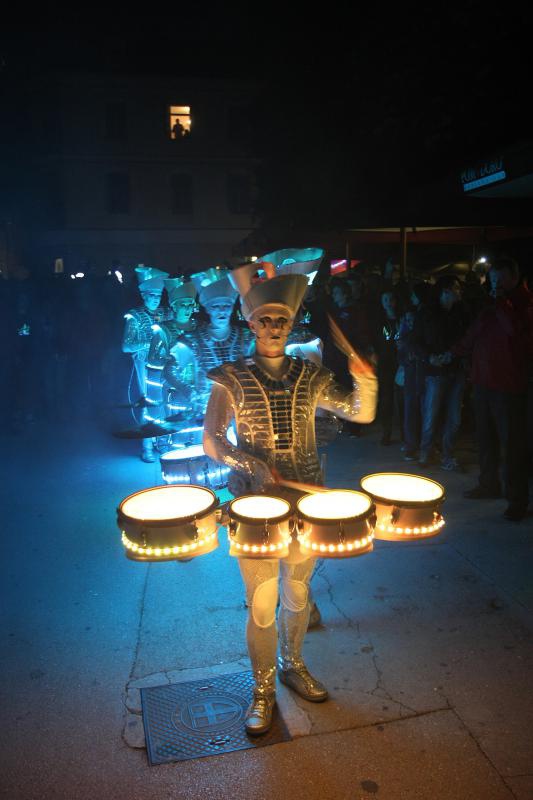 Festival Visualia – igra munjama i strujom Foto:Dusko Marusic/PIXSELL