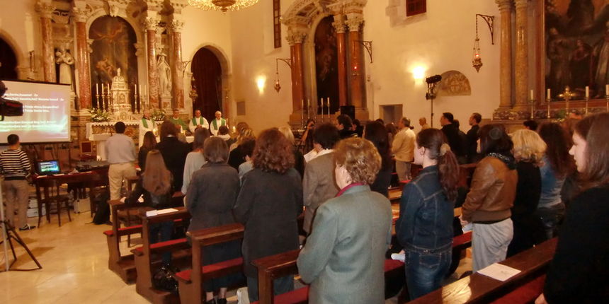 Sveta misa crkva Sv. Frane