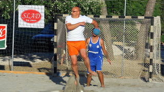 Revijalna utakmica rukometa na pijesku foto: Angelo Virag Revijalna utakmica rukometa na pijesku foto: Angelo Virag