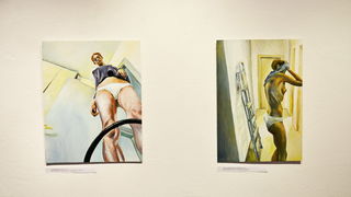 U galeriji Kninskog muzeja otvorena izložba slika “Autoportreti” Marine Ćorić