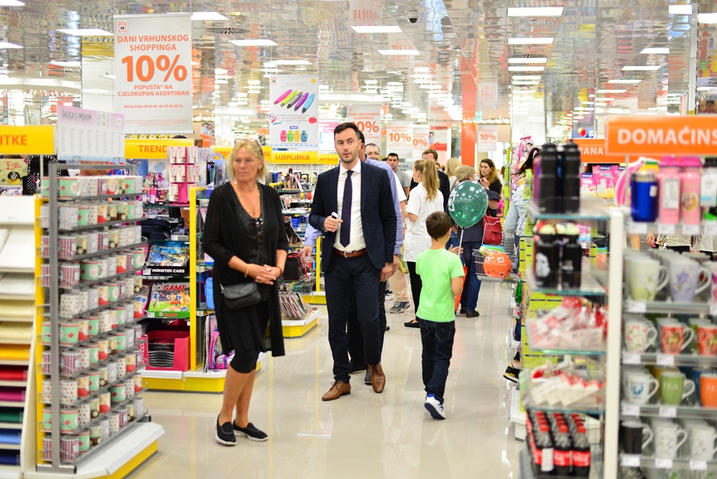 Muller otvorenje trgovine u city galleriji