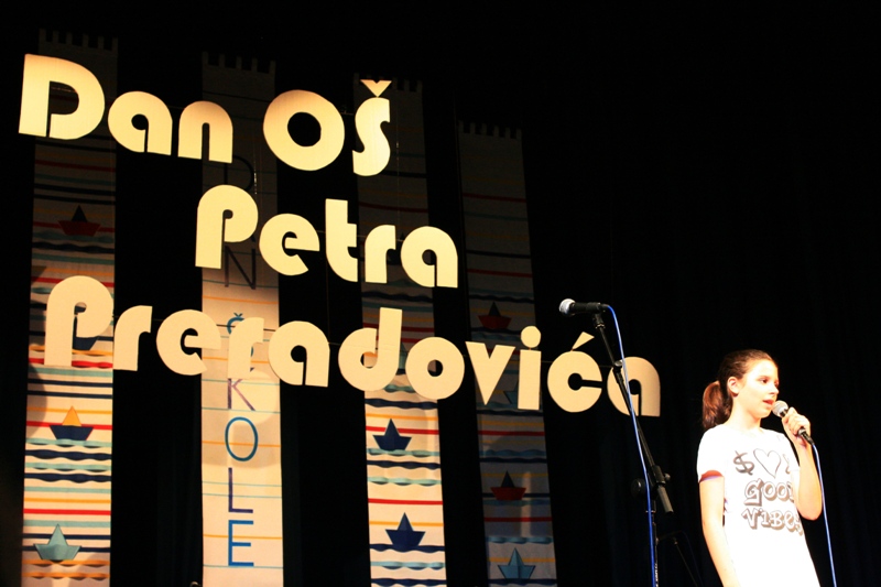 U HNK Zadar održana je priredba u povodu Dana OŠ Petra Preradovića na kojoj su nastupili učenici ali i profesori, Foto: Marija Cvetković