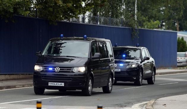 09.07.2015., Zagreb – Dragan Vasiljkovic sletio je u Medjunarodnu Zracnu Luku Zagreb od kuda nastavlja put prema splitskom Drzavnom odvjetnistvu na njegovo prvo ispitivanje. Photo: Robert Anic/PIXSELL