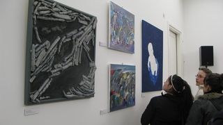 MAS: Izložba profesora Škole za primjenjenu umjetnost i dizajn, foto: Karla Šorić