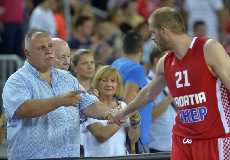 Arena Zagreb, Zagreb – Pripremni turnir za EuroBasket 2015., Hrvatska – Izrael. Photo: Igor Kralj i Marko Lukunic/PIXSELL Arena Zagreb, Zagreb – Pripremni turnir za EuroBasket 2015., Hrvatska – Izrael. Photo: Igor Kralj i Marko Lukunic/PIXSELL