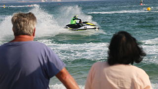 Vir: Slobodan trening na plaži Jadro pred utrke Alpe Adria Jest Ski Toura. Foto: Kažimir Škrbić/Virski list