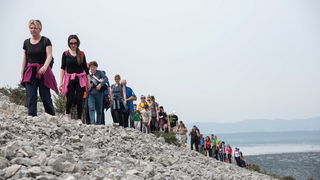 Drugi Planinarski pohod “Hajdemo do Vrane” 2. travnja 2016. Foto: Vinko Pešić