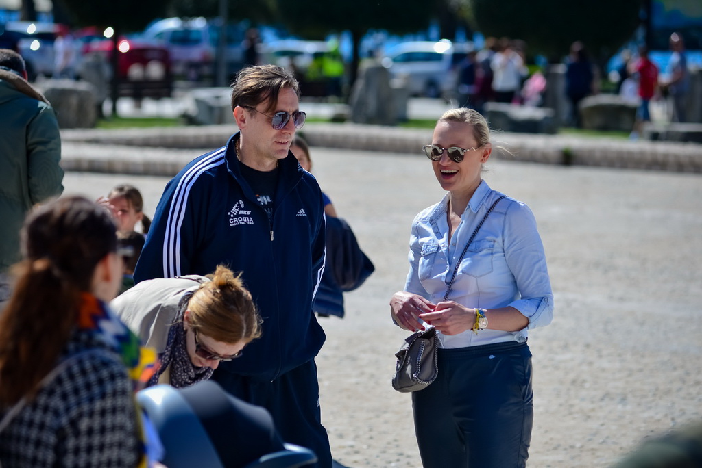 Basket na Forumu: Košarkaške legende protiv mlađih uzrasta KK Zadar Basket na Forumu: Košarkaške legende protiv mlađih uzrasta KK Zadar