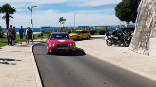 Pink Wing, jedinstvena gastro-turistička karavana luksuznih automobila gostovala je u Zadru na Pozdravu suncu. Foto: Mladen Malik