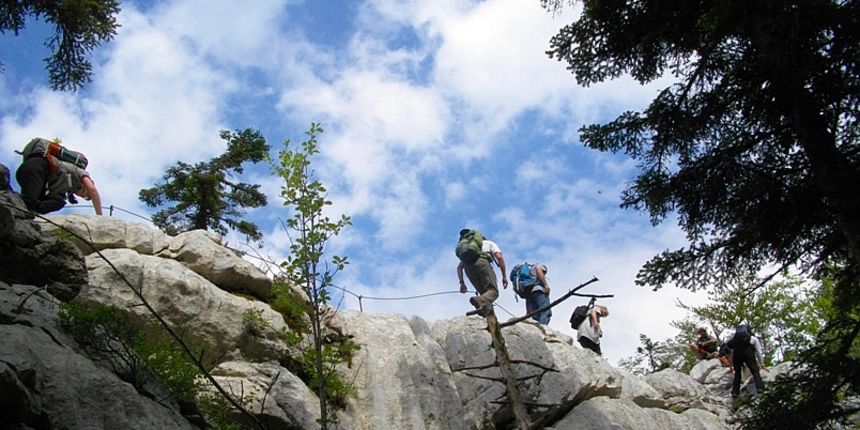 Staza malog Princa, Crnopac, planinarenje, planinari, PP Velebit Staza malog Princa, Crnopac, planinarenje, planinari, PP Velebit