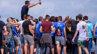 Zadarski maturanti obilježili kraj škole na rivi