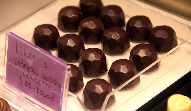 Dubravko Vitlov, otvorena prodavaonica čokolade, foto: Iva Perinčić