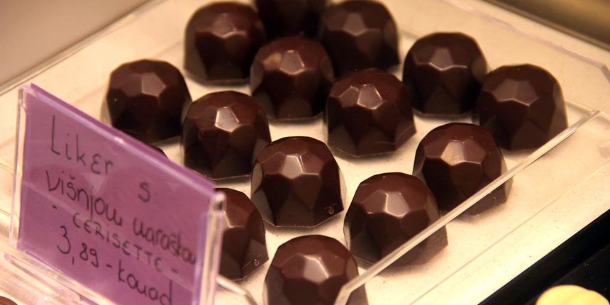 Dubravko Vitlov, otvorena prodavaonica čokolade, foto: Iva Perinčić