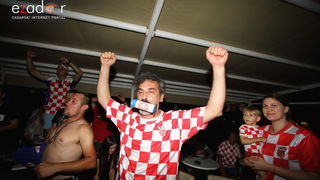 Bibinje: Navijanje za Vatrene i fešta nakon pobjede nad Rusijom