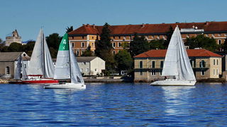 Zadarska Koka 2016. gledana s mora. Foto: Leonard Kvarantan Zadarska Koka 2016. gledana s mora. Foto: Leonard Kvarantan
