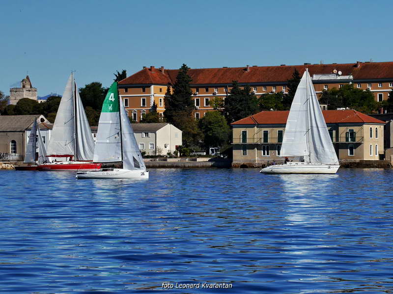 Zadarska Koka 2016. gledana s mora. Foto: Leonard Kvarantan Zadarska Koka 2016. gledana s mora. Foto: Leonard Kvarantan