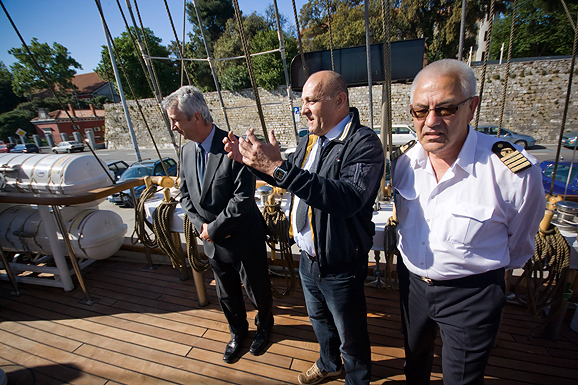 “Kraljica mora” u Zadru, 12. svibnja 2011. (foto:Saša Čuka) “Kraljica mora” u Zadru, 12. svibnja 2011. (foto:Saša Čuka)