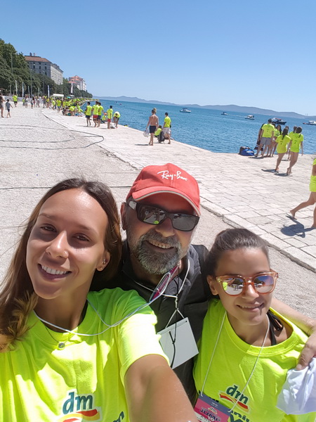 Sasvim osoban doživljaj – 10. dm Millennium Jump sa zadarske rive. Foto: Mladen Malik Barba Sasvim osoban doživljaj – 10. dm Millennium Jump sa zadarske rive. Foto: Mladen Malik Barba