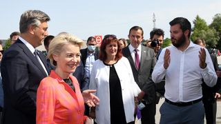 Ursula von der Leyen, Andrej Plenković u posjetu Rimac automobili Ursula von der Leyen, Andrej Plenković u posjetu Rimac automobili