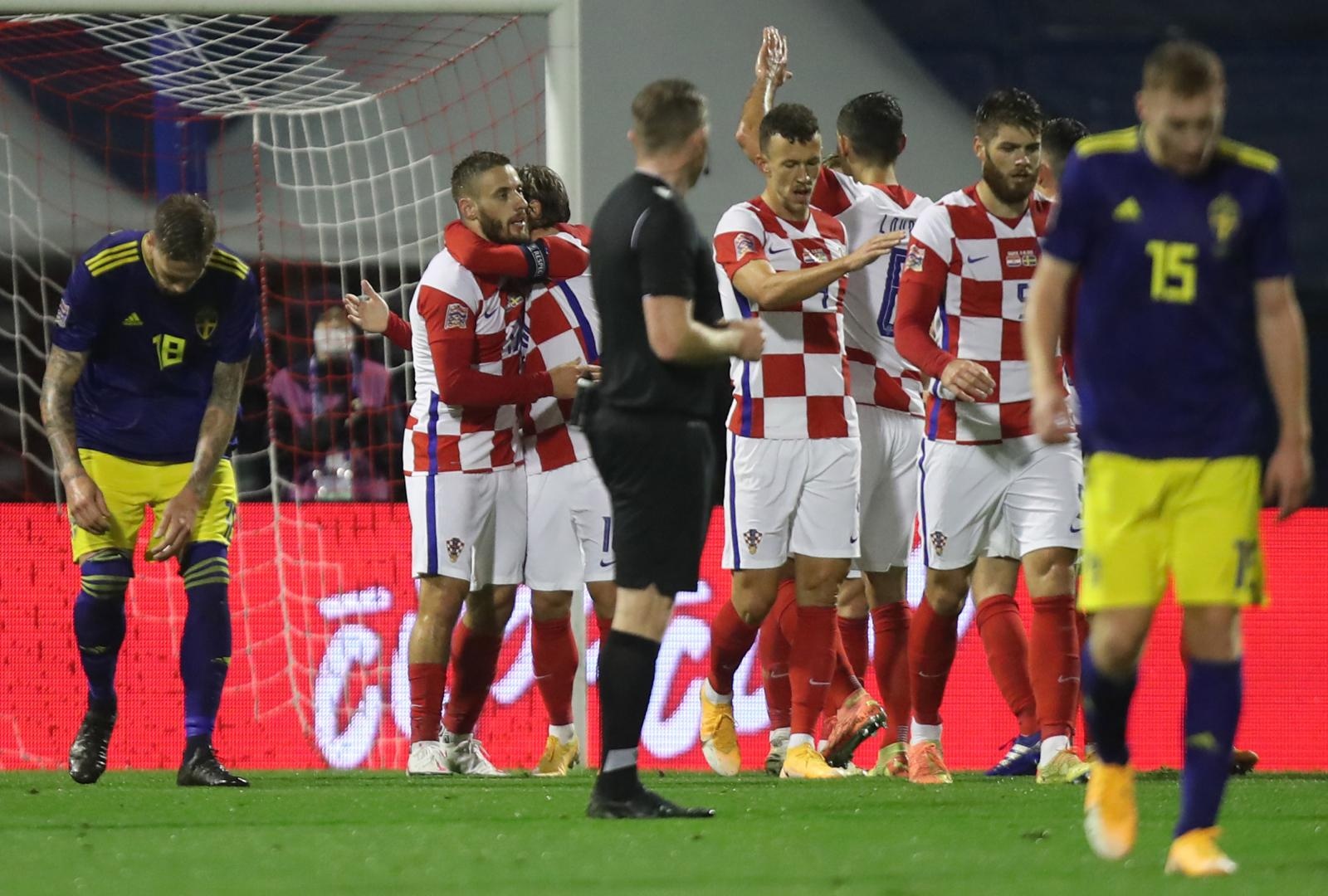 Liga nacija: Hrvatska – Švedska Liga nacija: Hrvatska – Švedska