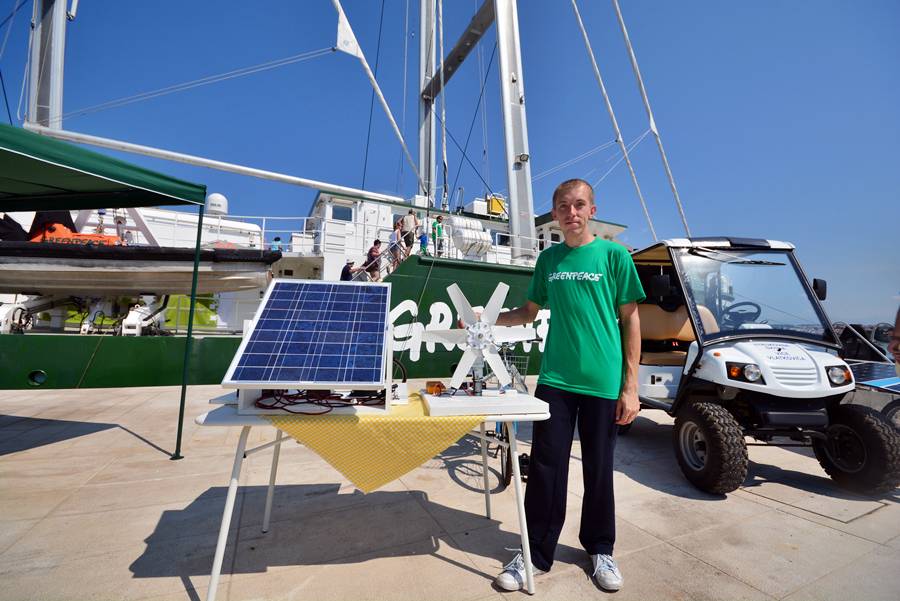 Rainbow warrior u Zadru