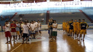 Podjela pehara i medalja, 4. Memorijalni turnir “Tomislav Knezevic”, Zadar 30.8.2008.