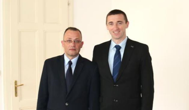 Ministar Hasanbegović i gradonačelnik Vukovara Penava