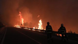 Tučepi: Požar se širi, zahvatio ranč i kuće, vatrogasci u akciji