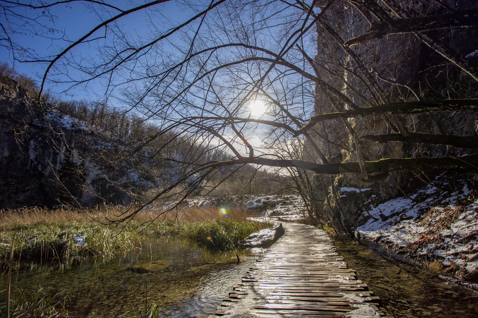 Zimska idila u Nacionalnom parku Plitvička jezera Zimska idila u Nacionalnom parku Plitvička jezera