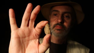 Zadar, 060712.
Predstavljanje novih arheoloskih nalaza iz spilje neandertalaca iz srednjeg paleolitika. Spilja se nalazi u kanjonu ispod utvrde Klicevica u blizini Benkovca. Arheolozi su pronasli ostatke alata kojima su se sluzili neandertalci prije 40 ti