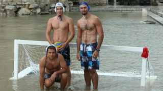 Vaterpolo utakmica na Forumu ispred crkve Sv. Donata, Foto: Filip Brala/PIXSELL