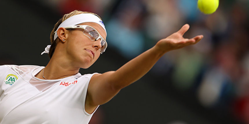 Kirsten Flipkens, foto: wimbledon.com Kirsten Flipkens, foto: wimbledon.com