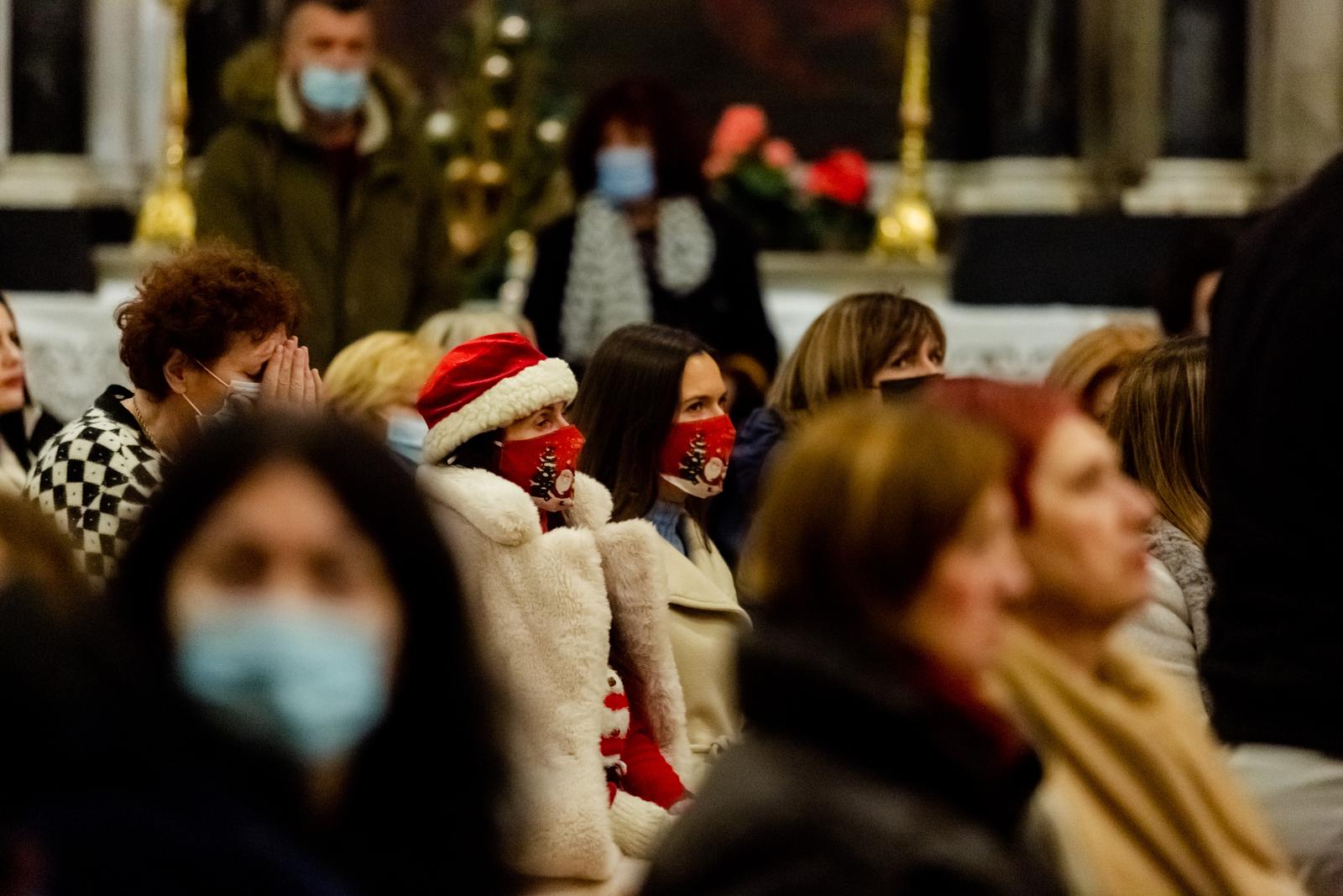 Polnoćka u katedrali svete Stošije