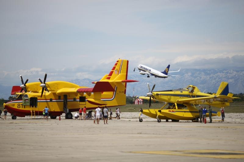 Dan otvorenih vrata Zračne baze Zemunik 5. kolovoza 2014., Foto: Filip Brala/PIXSELL