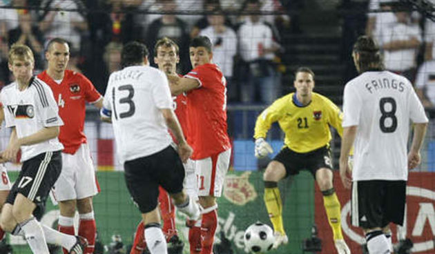 Michael Balack, Austrija-Njemcka 0-1 (Foto:Kurier.at)