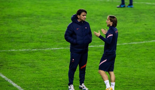 Zlatko Dalić i Luka mOdrić