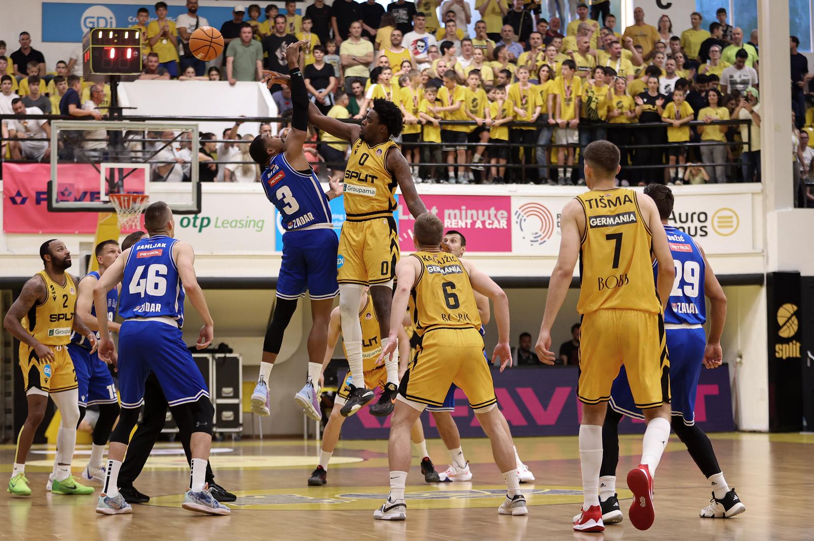 Favbet Premijer liga, finale doigravanja, 3. utakmica: KK Split – KK Zadar 87-77 Favbet Premijer liga, finale doigravanja, 3. utakmica: KK Split – KK Zadar 87-77