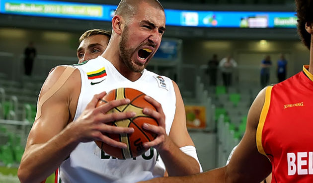 Jonas Valanciunas (Lithuania), foto: eurobasket2013.org