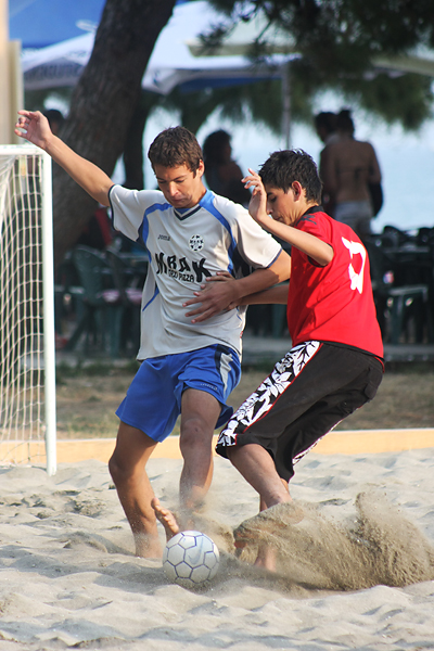 Turnir u nogometu na pijesku na Kolovarama (foto:Saša Čuka)