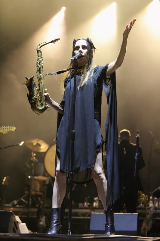 Na jezeru Jarun odrzan je zadnji dan InMusic festivala. Koncert grupe PJ Harvey. Photo: Tomislav Miletic/PIXSELL Na jezeru Jarun odrzan je zadnji dan InMusic festivala. Koncert grupe PJ Harvey. Photo: Tomislav Miletic/PIXSELL