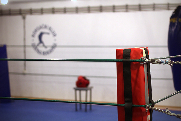 Javni sparing u boksačkom klubu Zlatna rukavica (foto:Saša Čuka)