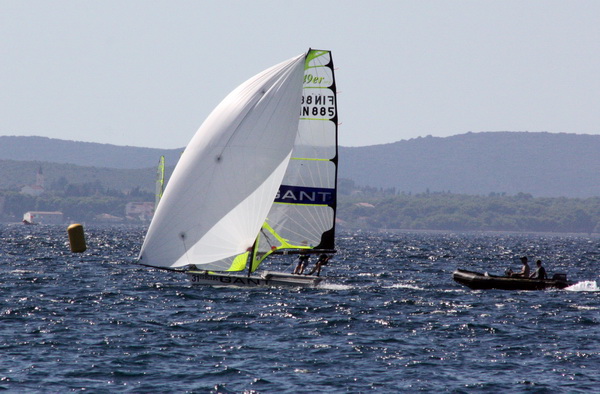 EP klase 49er, Prvi dan natjecanja 31. kolovoza 2009, Foto; Mladen Malik EP klase 49er, Prvi dan natjecanja 31. kolovoza 2009, Foto; Mladen Malik