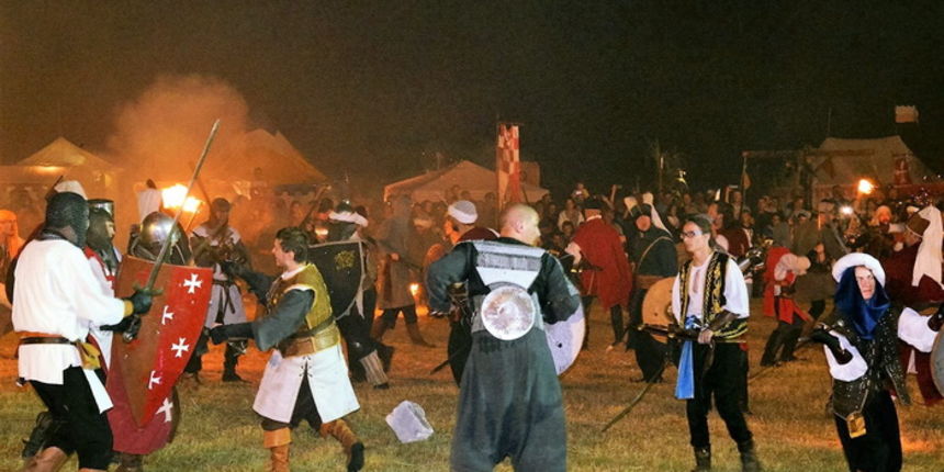 10. jubilarni povijesno-scenski spektakl “Dani Vitezova vranskih” u Vrani. Foto: Gordana Šarić 10. jubilarni povijesno-scenski spektakl “Dani Vitezova vranskih” u Vrani. Foto: Gordana Šarić