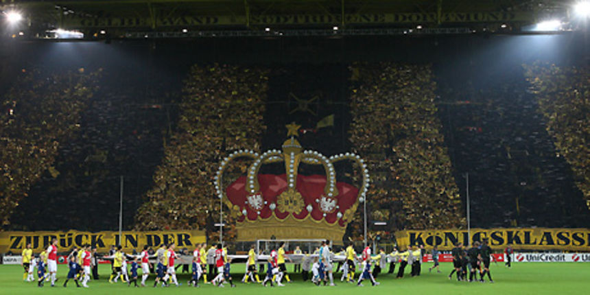 Borussia Dortmund – Arsenal FC, foto: bvb.de Borussia Dortmund – Arsenal FC, foto: bvb.de