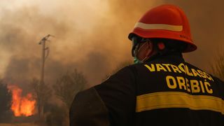 Veliki požar na Pelješcu