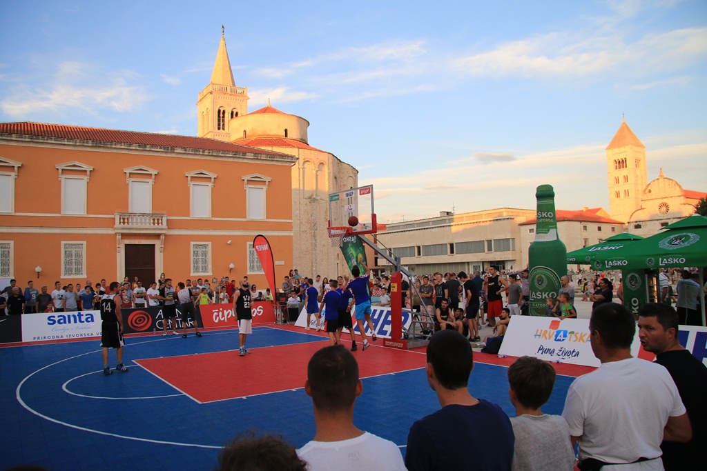 Forum: HEP 3×3 Basketball Tour na zadarslkom Forumu
