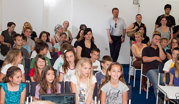 Dodjela diploma polaznicima Male filozofije, foto: L. Banić